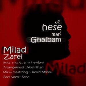 دانلود آهنگ میلاد زارعی از حس من و قلبم