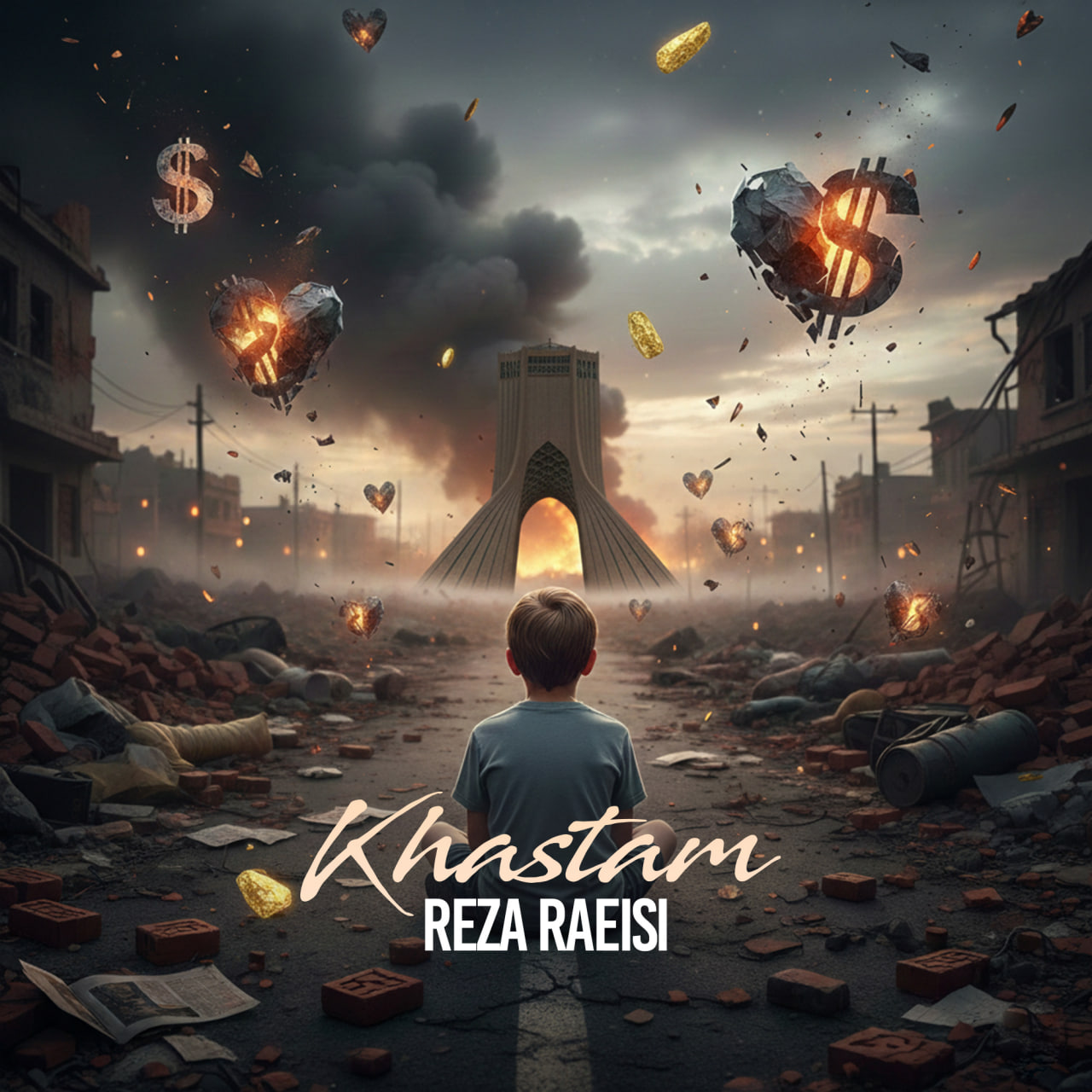 آهنگ رضا رئیسی خستم